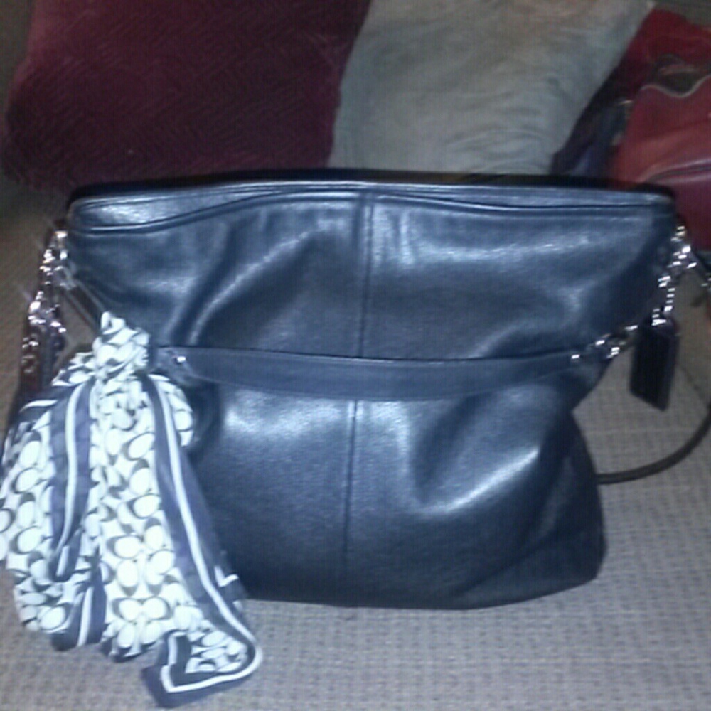 COPY - Authentic Coach Madison Hobo leather convertible